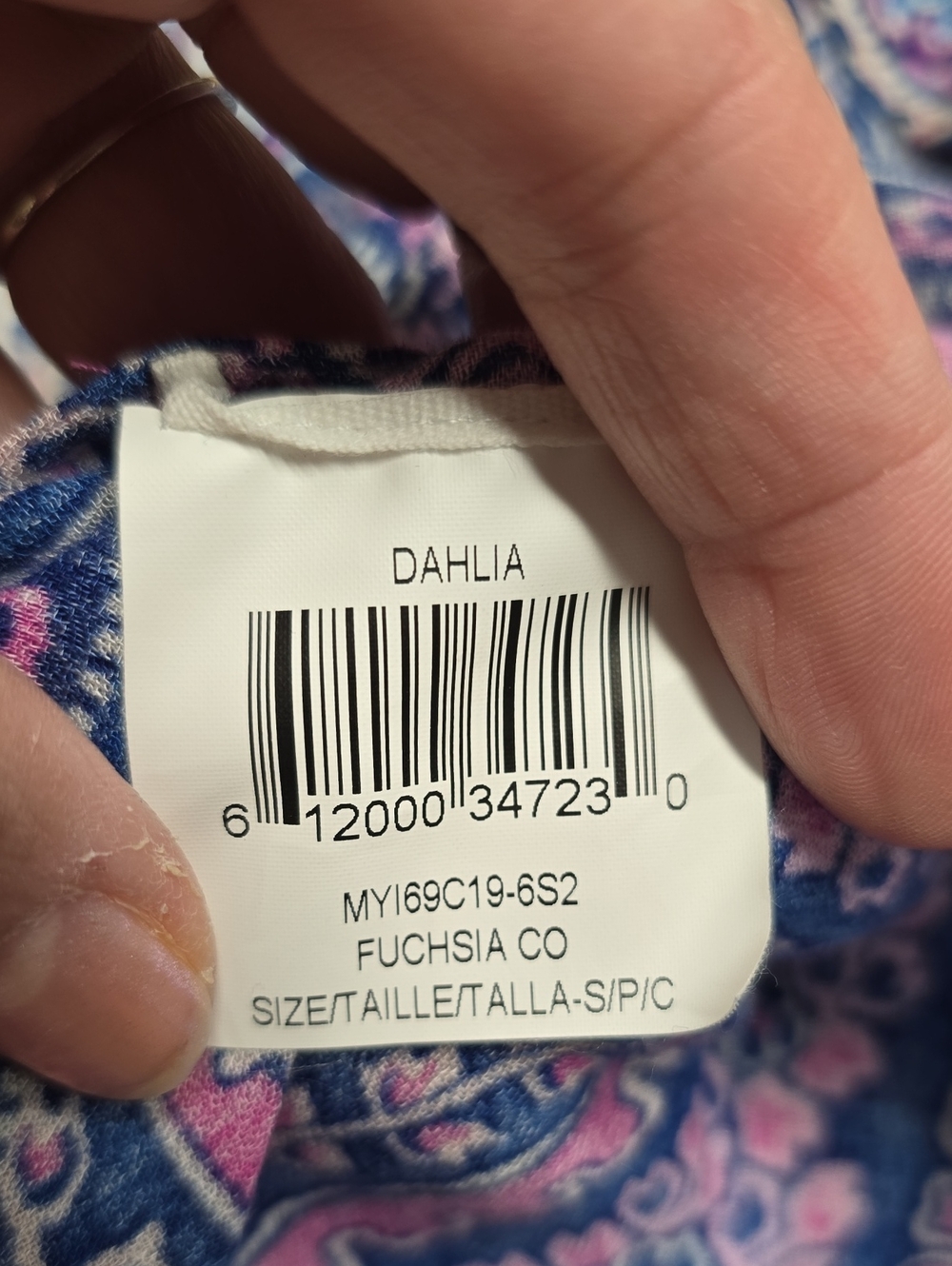 {BCBGMAXAZRIA} Dahlia Dress Fuchsia Combo - SIZE SMALL - Picture 12 of 15